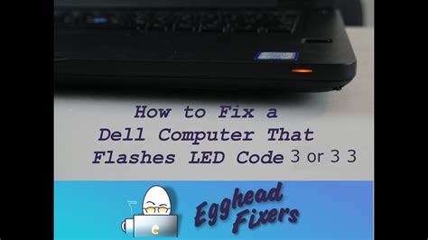 dell laptop amber light codes.